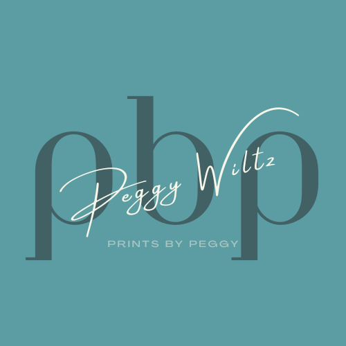 Prints by Peggy Logo