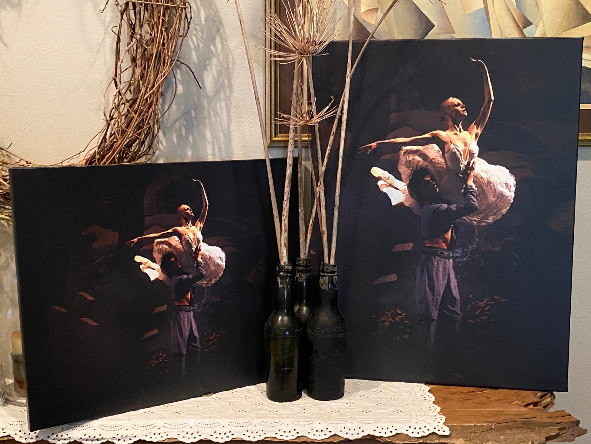 A photo showing two ways to print this digital download, horizontal and vertical