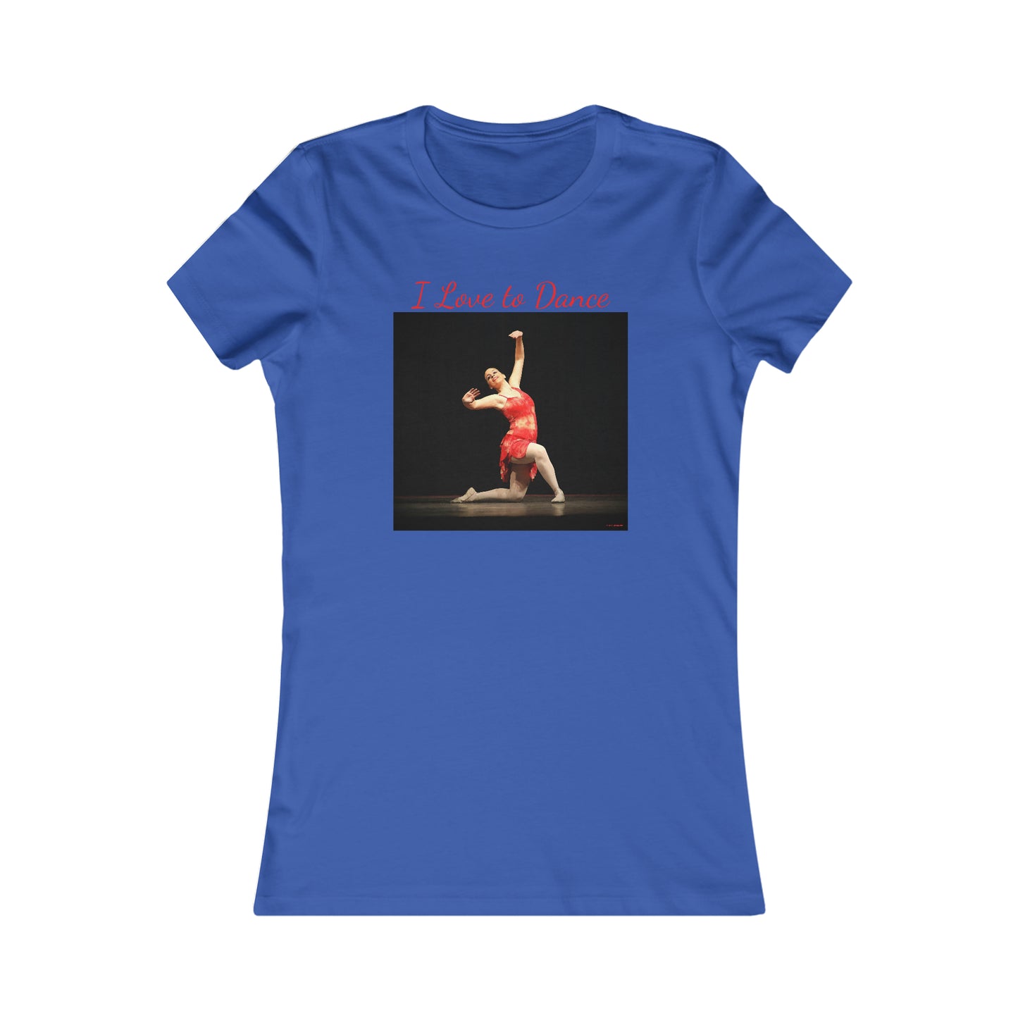 Women's Favorite Dance Tee 001