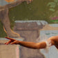detail section of the ballerina's arm