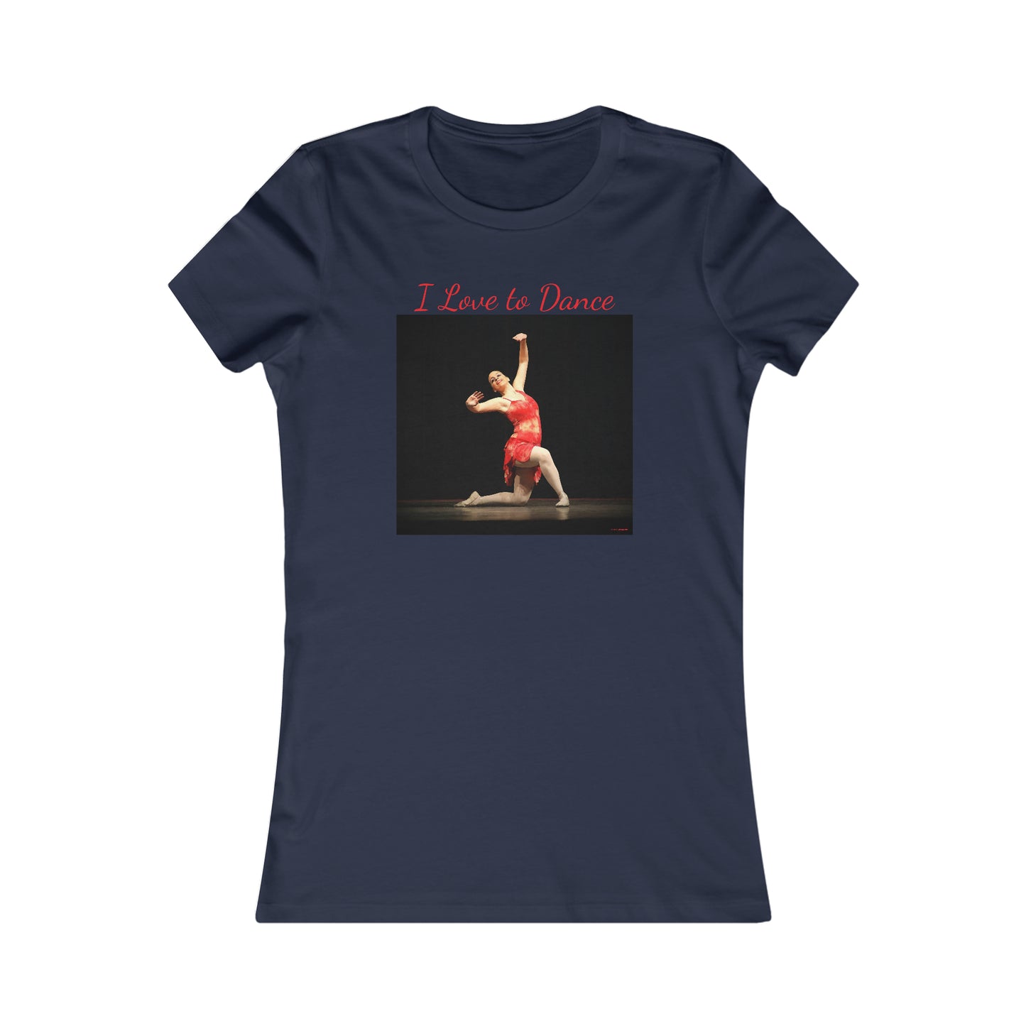 Women's Favorite Dance Tee 001