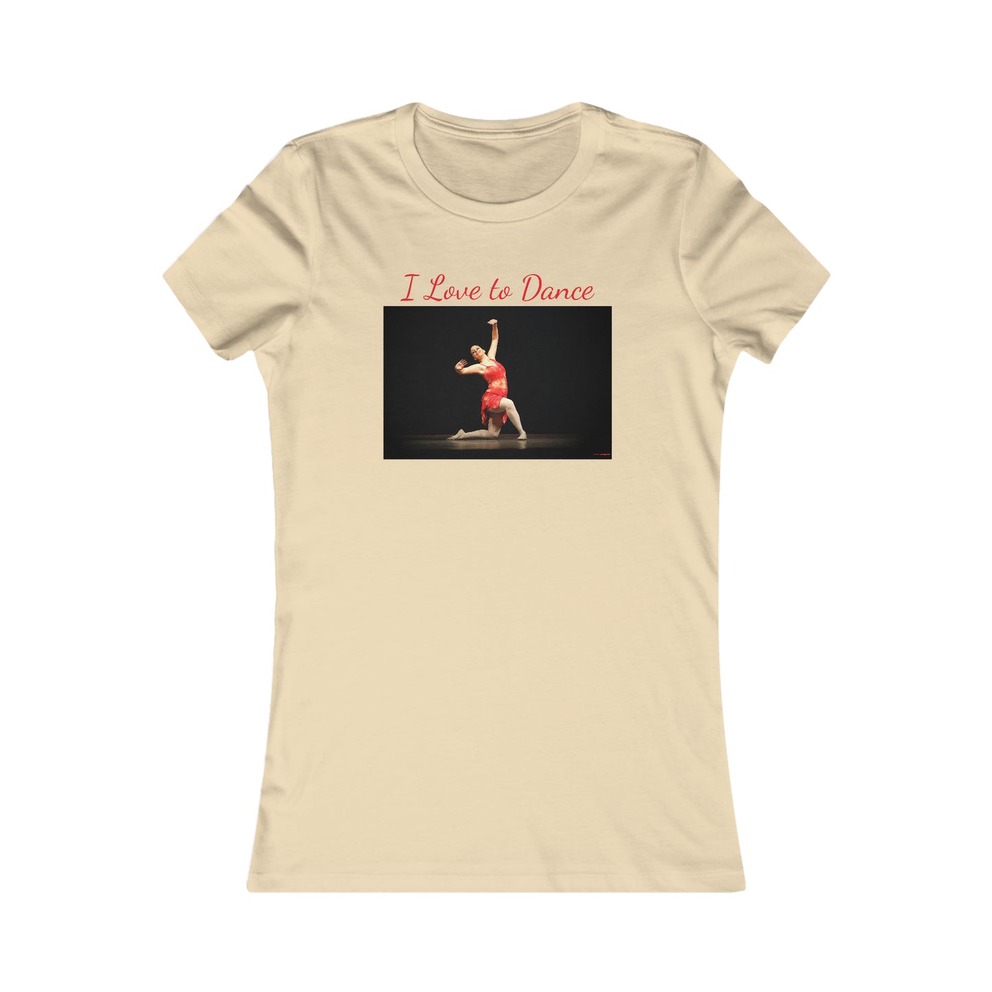 Women's Favorite Dance Tee 001