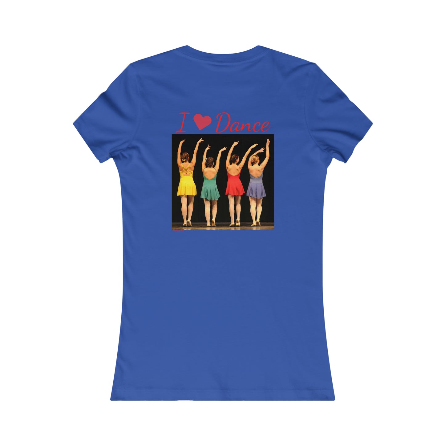 Women's Favorite Dance Tee 001