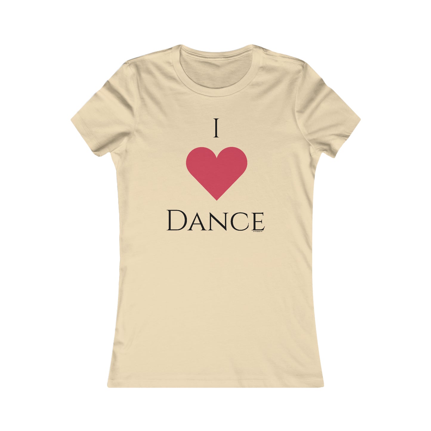 Women's Favorite Dance Tee 003