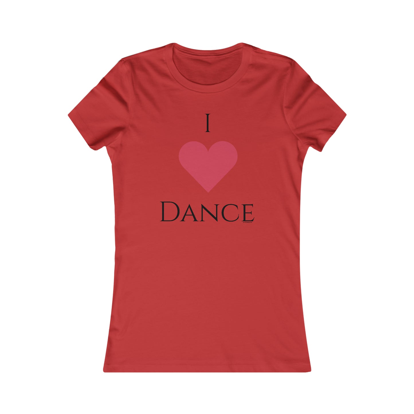 Women's Favorite Dance Tee 003