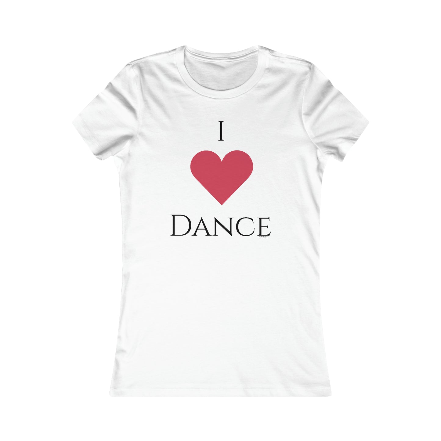 Women's Favorite Dance Tee 003